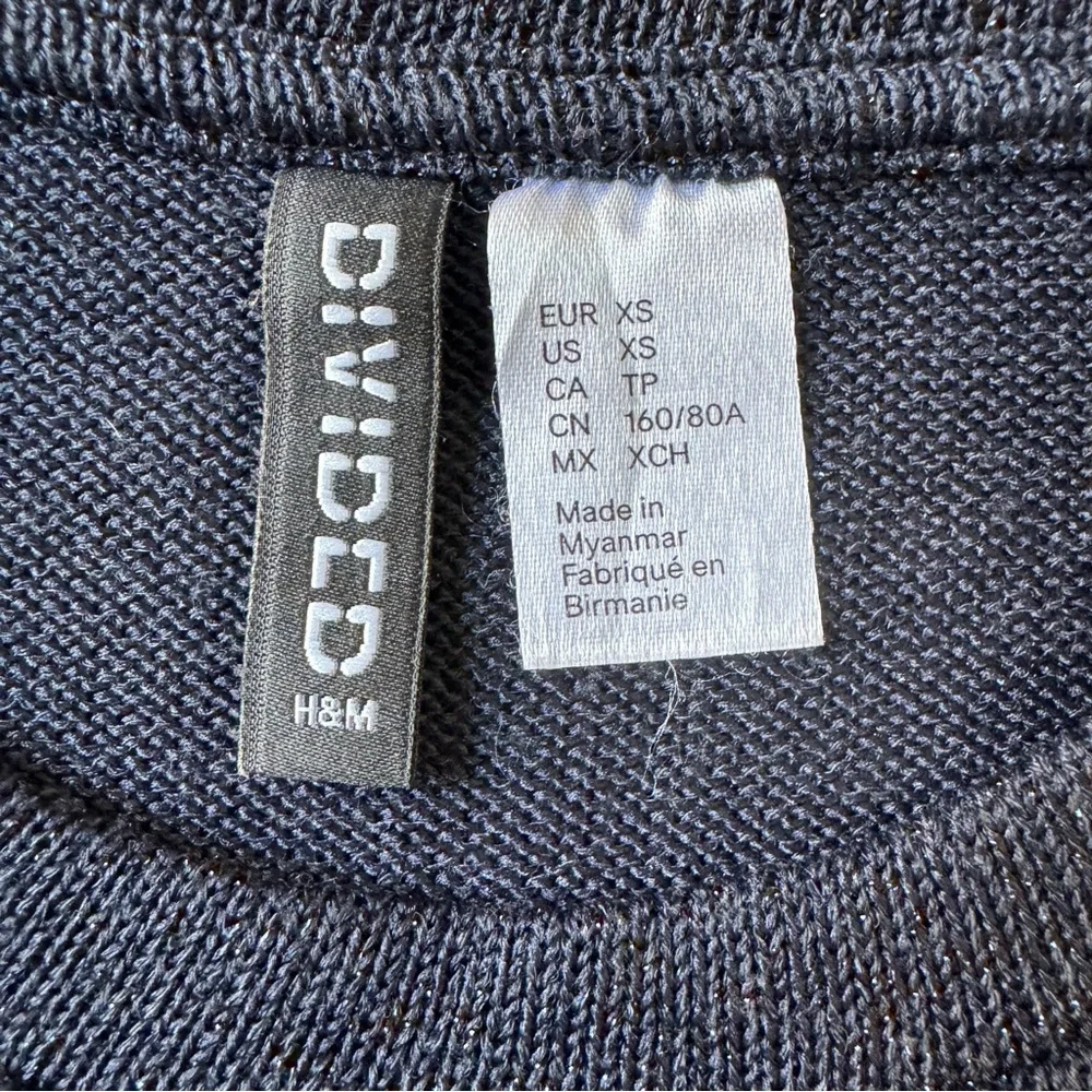 H&M Divided Thin Knit Glittery Sweater